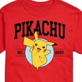 thumbnail image 3 of Pokémon - Pikachu Collegiate - Men's Short Sleeve Graphic T-Shirt, 3 of 5
