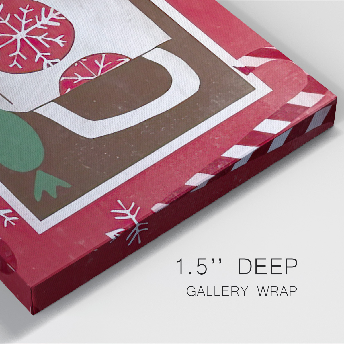 Cozy Cocoa Christmas Collection D- Gallery Wrapped Canvas