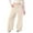 AB12 Beige, variant on Tisuna Sweatpants For Girls Child Bowknot Print Elastic Waist Straight Leg Pants Loose Lightweight Spring Autumn Kids Sport Wear Beige Size 4-5 Years