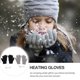 thumbnail image 5 of 2 pares USB Guantes con calefacción Pantalla táctil Mits de invierno Manos calentador para hombres mujeres, 5 of 5