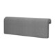 thumbnail image 1 of Cojín de cabecera de esponja suave con soporte para almohada individual, ideal para dormitorios y oficinas. Gris C, 1 of 9