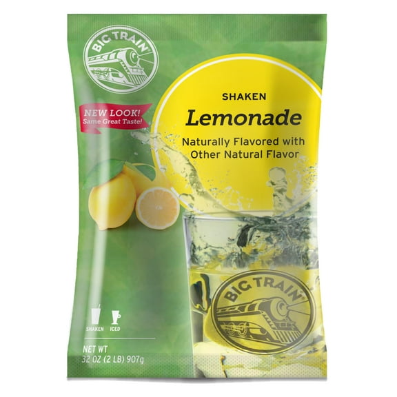Big Train Shaken Lemonade Beverage Mix, 2 lb