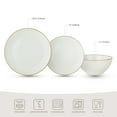 thumbnail image 3 of Famiware Jupiter 12-Piece Stoneware Dinnerware Set with Plates & Bowls, 3 of 8