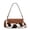 Cow-Brown, variant on Wrangler Shoulder Bag for Women Flap Crossbody Bag with Double Straps, Cow-Brown