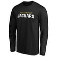 thumbnail image 2 of Men's Black Jacksonville Jaguars #1 Dad Long Sleeve Team Logo T-Shirt, 2 of 3