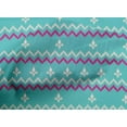 thumbnail image 4 of oneOone Cotton Cambric Fabric Chevron Ikat Fabric Prints By Yard 56 Inch Wide, 4 of 4