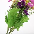 thumbnail image 4 of unbranded 3Ud Ramo De Margaritas Artificiales Moradas Para De Hogar Y Bodas, 4 of 6