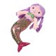 thumbnail image 2 of BRIGHTFUFU Adorable muñeca de sirena, juguete de peluche, muñeca de peluche flexible, decoración, juguete de peluche de sirena, muñeca de sirena de peluche, lindo juguete de sirena para niños pequeños, 2 of 8
