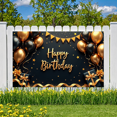 thumbnail image 6 of Yatrandify Colorful Theme Happy Birthday Banner Decorative Design Balloon Decoration Party Backdrop Gift Boxes for Birthday Party Indoor Decoration Event Celebration, 6 of 7