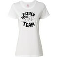 thumbnail image 3 of Inktastic Father's Day Father Son Team Parent Child Fist Bump Women's T-Shirt, 3 of 5