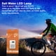 thumbnail image 4 of Lámpara Led De Agua Salada Luz portátil de salmuera para acampar 50 LM Luz nocturna para acampar al aire libre Pesca nocturna, 4 of 7