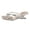 Silver, variant on Fashion Platform Slide Sandals Comfortable Summer Casual Open Toe Flip Flops For Women
