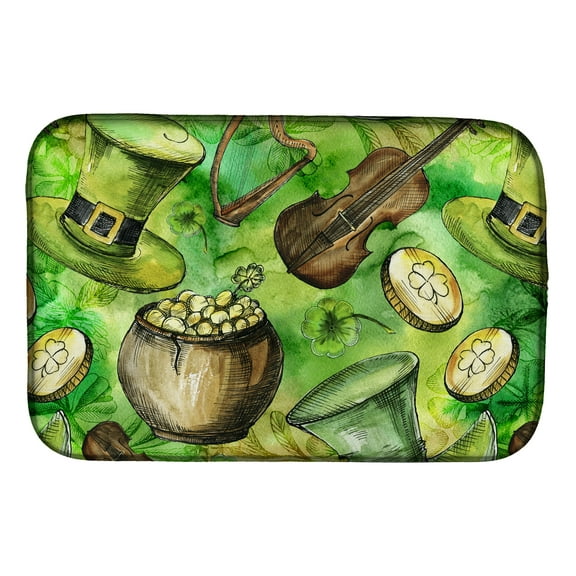 Luck of the Irish Dish Drying Mat