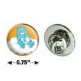 thumbnail image 4 of Care Bears Bedtime Bear Metal 0.75" Lapel Hat Pin Tie Tack Pinback, 4 of 6