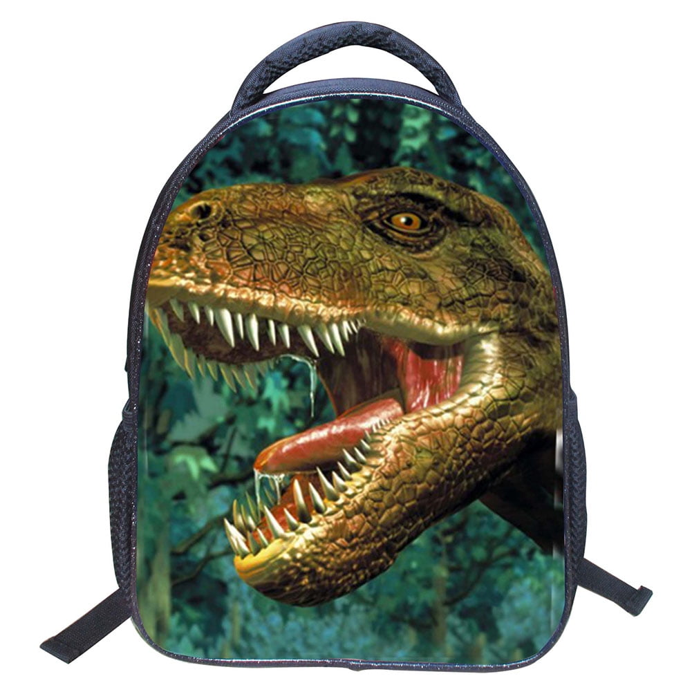 T-REX Dinosaur Personalised Customised School College Shoulder Bag Backpack 