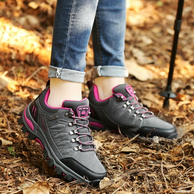 LSLJS Chaussures de Randonnée et d'Escalade pour Femmes de Plein Air, Espadrilles de Randonnée, Espadrilles pour Femmes