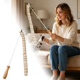 thumbnail image 2 of SIfdSeng Get it Fast Two Telescopic Rods Tail with Long Handle Interactive for Cats, 2 of 7