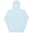 thumbnail image 2 of Patriot Emoji Celebrating Unisex Hoodie (Sky Blue, S), 2 of 2