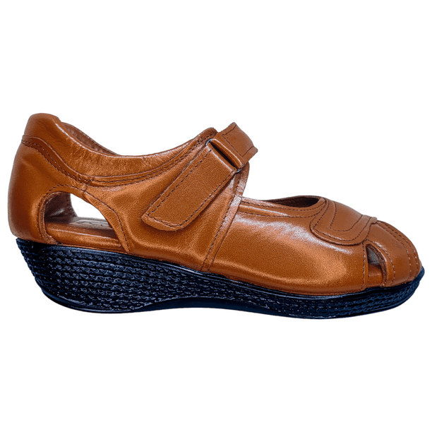 Sandalias de Mujer en Piel Borrego para Pie Diabetico Huaraches