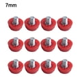 thumbnail image 1 of 12pcs Football Boot Studs Soccer Studs 7mm 10mm Replacement Spikes Red 7mm+10mm, 1 of 9