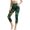 Multicolor, variant on SBYOJLPB Women's Capris Pants Casual Printed Elastic Cropped Pants with Pockets