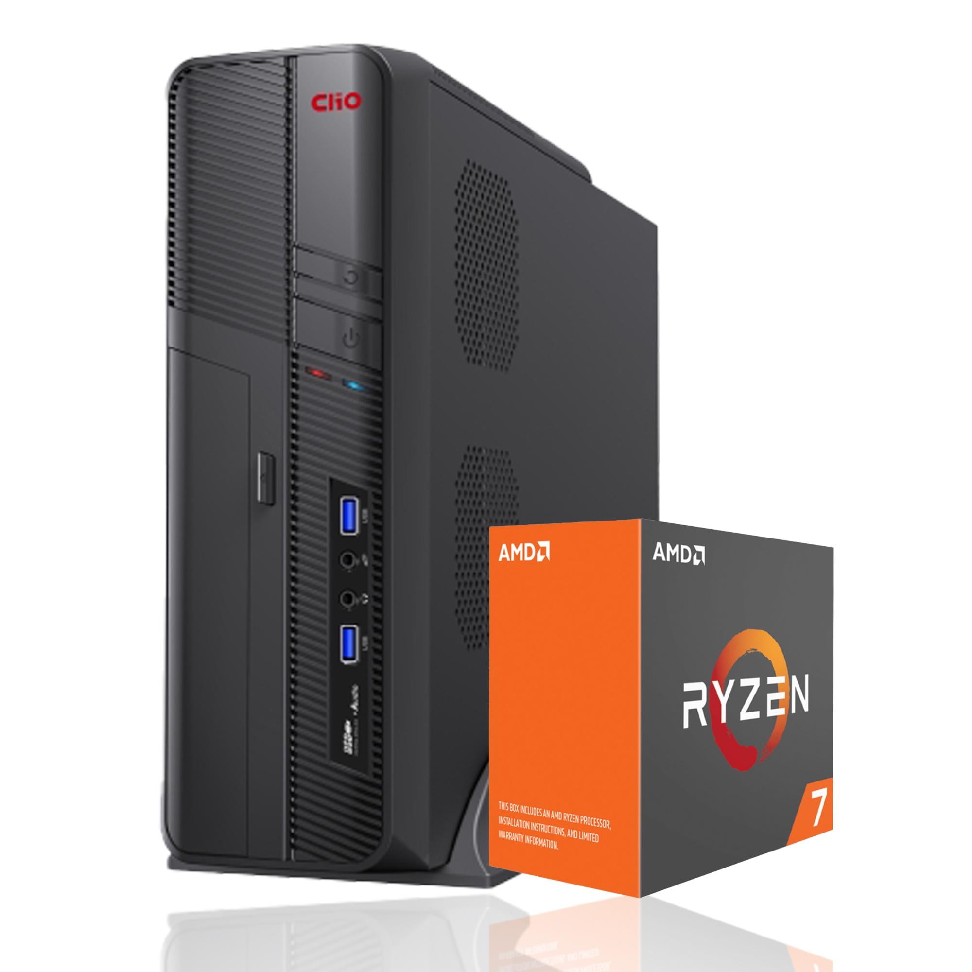 Pc Oficina Slim: Amd Ryzen 7 5700G 16Gb 1Tb Radeon Vega Wifi