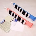 thumbnail image 1 of OULII 1Pcs Instrument Melodica pour Enfants Éducation Musicale Forme Compacte Résine 16.1x2.0in, 1 of 8