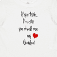 thumbnail image 4 of Inktastic Cute Grandpa Boys or Girls Baby T-Shirt, 4 of 5