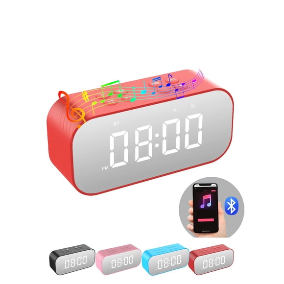 Altavoz Bluetooth Alarm Clock AFK con alarma dual y pantalla LED