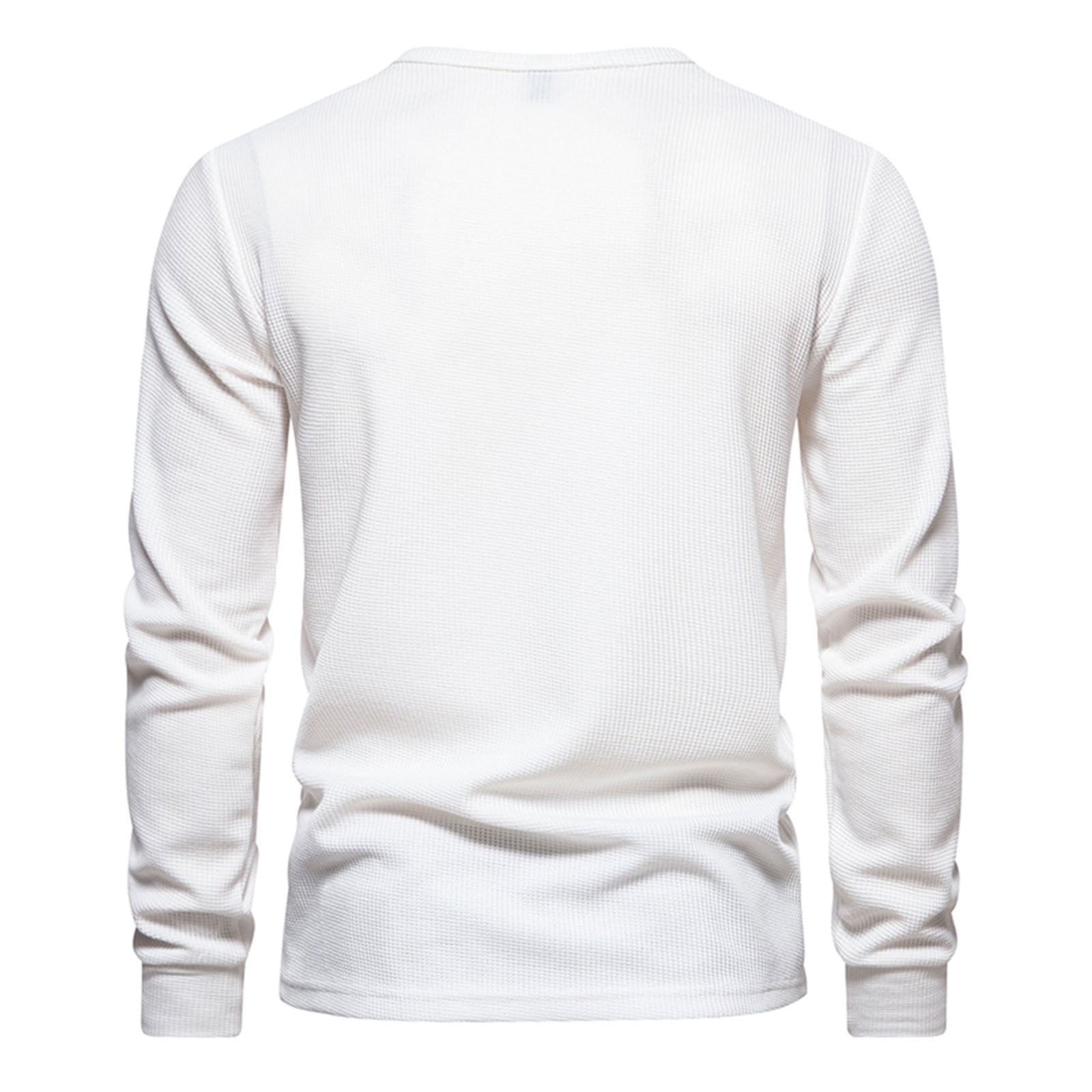 Men's 1/4 Button Down Sweatshirts Long Sleeve T Shirts