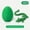 Green, variant on 3D Printed Dragon Egg, Explore Enchanting Dragon Egg Fidget Toy Surprise and More for Endless Fidget Fun