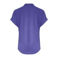 thumbnail image 5 of Womens T Shirts 2026 Short Sleeve V-Neck Shirts Cute Fit Summer Casual Tee Tops S-XXL, 5 of 6