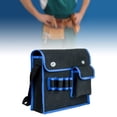 thumbnail image 4 of Colaxi Canvas Tool Bag Maintenance Tool Bag Heavy Duty Multifunctional Tool Organizer Tool Pouch for Electricians Carpenters L, 4 of 8