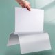 thumbnail image 5 of Carpeta de plástico tamaño A4 con forma de lágrima | Organizador de documentos | Soporte transparente para documentos de examen | Sujeción segura para uso escolar o de oficina, 5 of 6