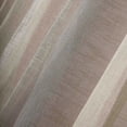 thumbnail image 3 of BalsaCircle 2 Taupe 52x108" Faux Linen Sheer Curtains Chrome Grommets Window Treatment Decorations Party, 3 of 8