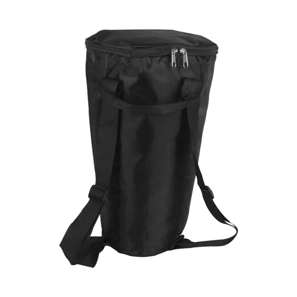 Size : 8inch Djembe Bag African Drum Carry Case Bag Soft Gig Bag Backpack Portable Black Shoulder African Drum Carry Bag Backpack Musical Instrument Accessory,8inch