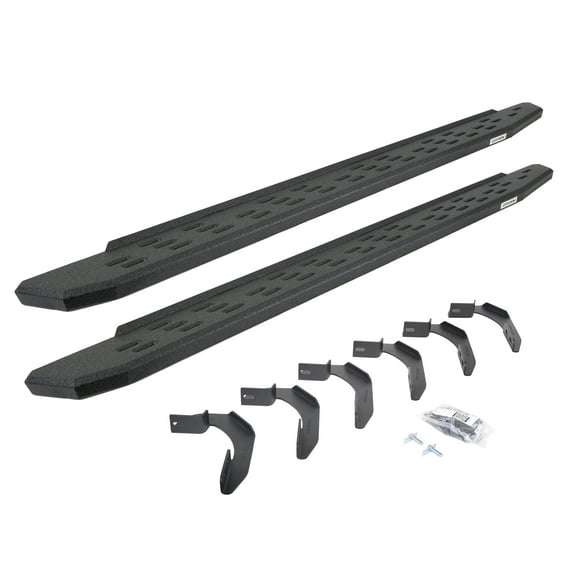 Go Rhino 69612680T RB30 Running Boards with Mounting Bracket Kit For Ford 04-14 F-150 Fits select: 2004-2014 FORD F150