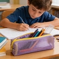 thumbnail image 4 of Estuche de Malla con Cremallera – Bolsa Portátil para Guardar Artículos de Papelería para Niños y Niñas – Organiza Bolígrafos, Lápices y Pinceles – Úsalo Como Estuche para Lápices o Bolsa Multiusos p, 4 of 7