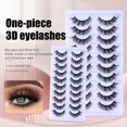 thumbnail image 3 of Pestañas postizas Houksouml Lashes, ojo de gato natural, 16 mm, 10 pares, 3 of 6