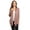 Mocha, variant on Women's Solid Plus Size Open Front Long Sleeve Lightweight Soft Basic Sweater Cardigan