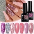 thumbnail image 2 of UR SUGAR 7.5 ml Bling Lentejuelas Gel UV Uñas Poliah Larga Duración Glitter De Colorido Rojo Arte Esmalte, 2 of 4