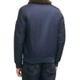 thumbnail image 2 of Levis Mens Ma-1 Flight Jacket Medium Navy/Faux Fur Collar, 2 of 6