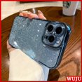 thumbnail image 2 of WUJU Luxury Plating Bling Glitter Funda De Silicona Suave Compatible Para iPhone 14 13 12 11 Pro Max X XR XS 7 8 Plus Lentejuelas Suaves A Prueba De Golpes, 2 of 4