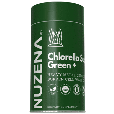 Nuzena’s Chlorella Super Green   - Nuzena's Detox and Energy-Boosting Supplement - 60 Capsules