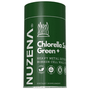Nuzenas Chlorella Super Green + - Nuzena's Detox and Energy-Boosting Supplement - 60 Capsules