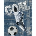 thumbnail image 2 of Craven, Katrina 26x32 White Modern Wood Framed Museum Art Print Titled - Goal Scorer, 2 of 4