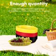 thumbnail image 4 of unbranded 10Ud Plástica Roja Para Catering Y Almacenaje De Snacks Y, 4 of 6