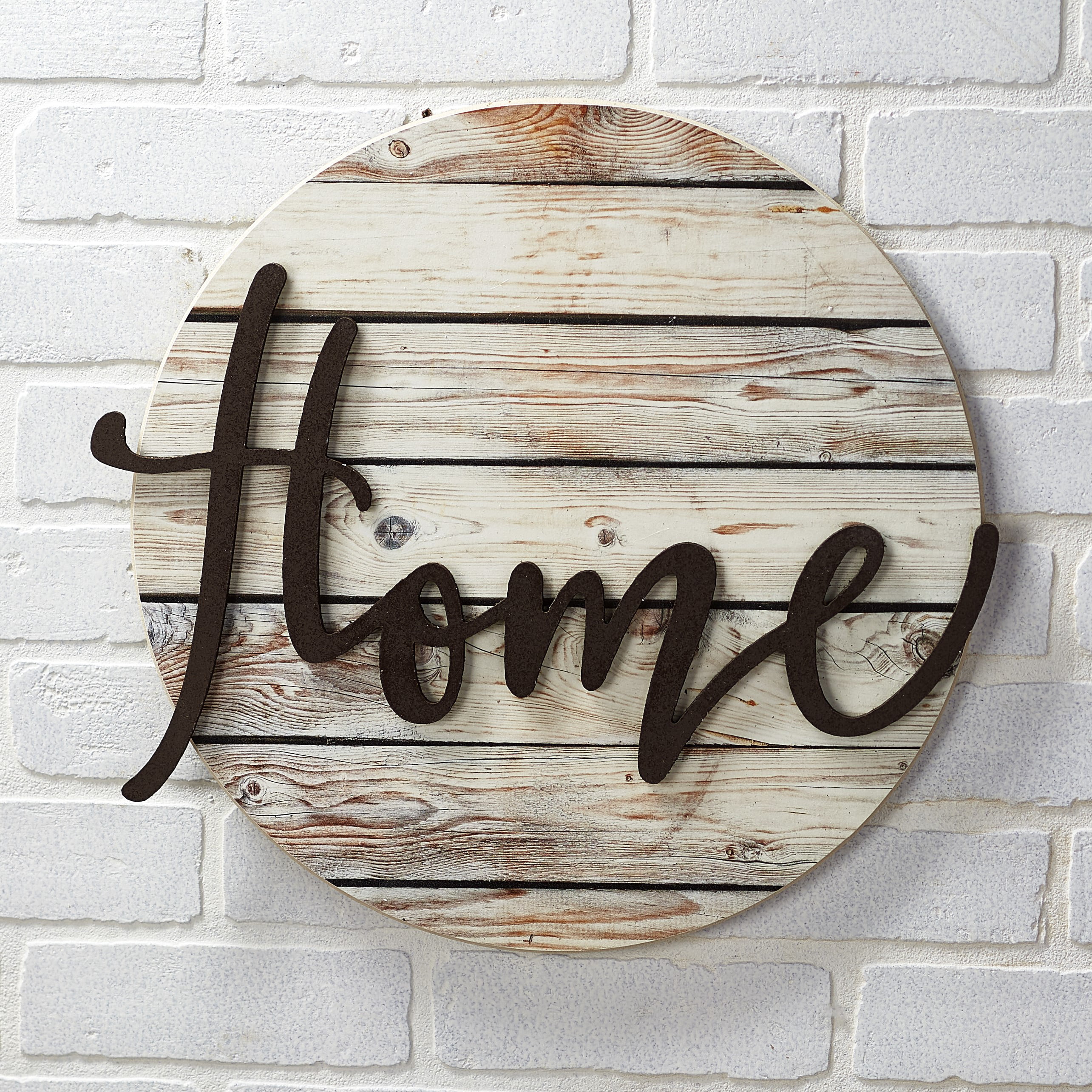 Home Wall Plaque With Farmhouse, Wooden Word Art Decoration Ideas