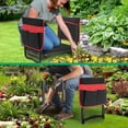 thumbnail image 6 of Garden Kneeler and Seat 10.64” Wider Larger Soft Kneeling Pad Garden Bench with 2 Large Tool Pouches Heavy Duty Garden Stool Foldable Tools Gardening Gifts for Women Men Gardeners, 6 of 7