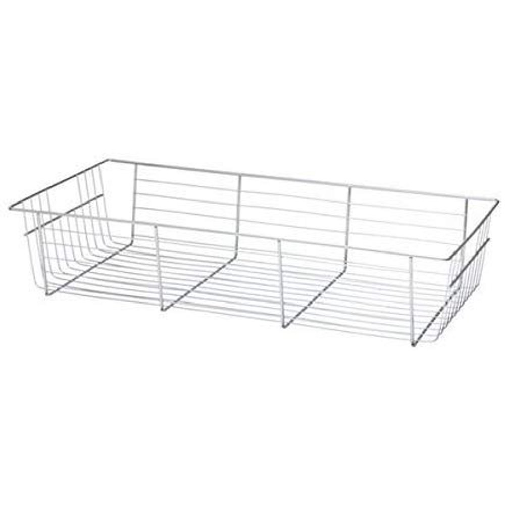 Organized Living freedomRail 6inch Basket for OBox Chrome Walmart